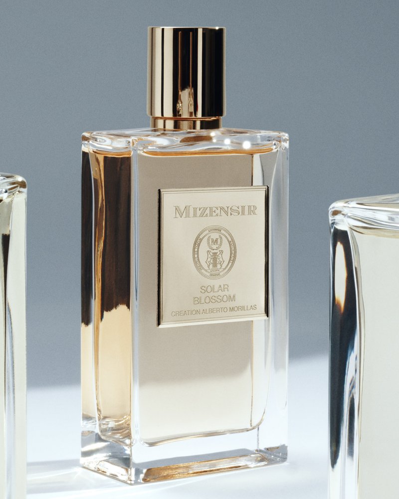 Solar Blossom bottle by Mizensir, created by Alberto Morillas
