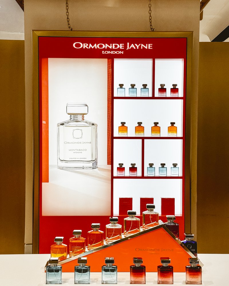 Official Ormonde Jayne visual: refined atmosphere of the London house